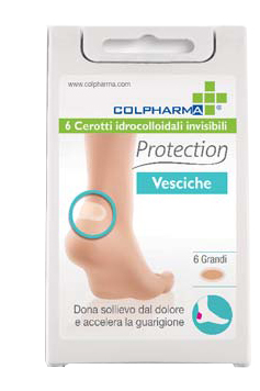 CEROTTI IDROCOLLOIDALI PROTECTION VESCICHE GRANDI 6 PEZZI - Farmaunclick.it