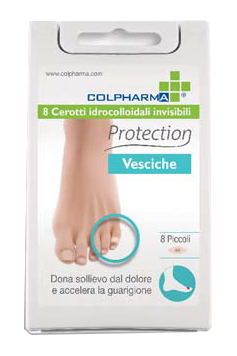 CEROTTI IDROCOLLOIDALI PROTECTION VESCICHE PICCOLI 8 PEZZI - Farmaunclick.it