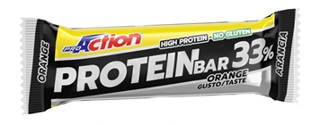PROACTION PROTEIN BAR 33% ARANCIA 50 G - Farmaunclick.it