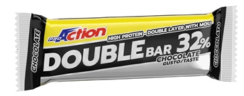 PROACTION DOUBLE BAR 32% CIOCCOLATO CARAMELLO 60 G - Farmaunclick.it