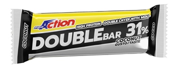 PROACTION DOUBLE BAR 31% COCCO CARAMELLO 60 G - Farmaunclick.it