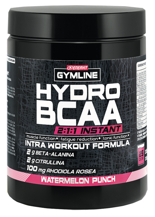 GYMLINE MUSCLE HYDRO BCAA INSTANT WATERMELON POLVERE 335 G - Farmaunclick.it