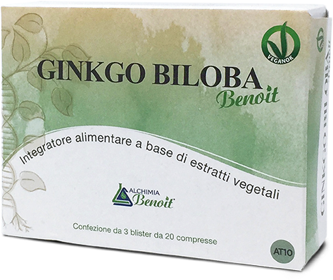 GINKO BILOBA BENOIT 60 COMPRESSE DA 500 MG - Farmaunclick.it