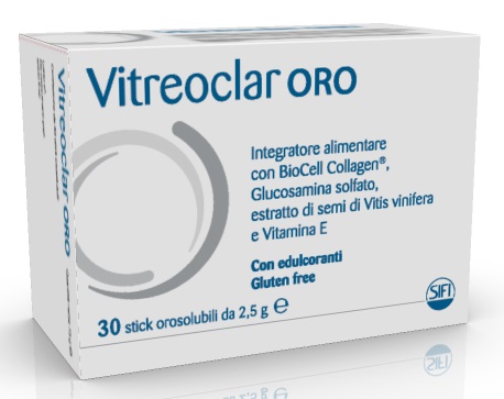 VITREOCLAR ORO 30 BUSTINE OROSOLUBILI DA 2,5 G - Farmaunclick.it