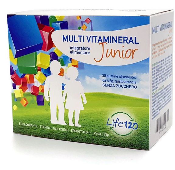 MULTI VITAMINERAL JUNIOR 30 BUSTINE - Farmaunclick.it