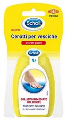 SCHOLL CEROTTI PER VESCICHE PICCOLI 6 PEZZI - Farmaunclick.it