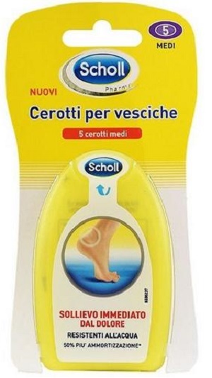 SCHOLL CEROTTI PER VESCICHE MEDIO 5 PEZZI - Farmaunclick.it