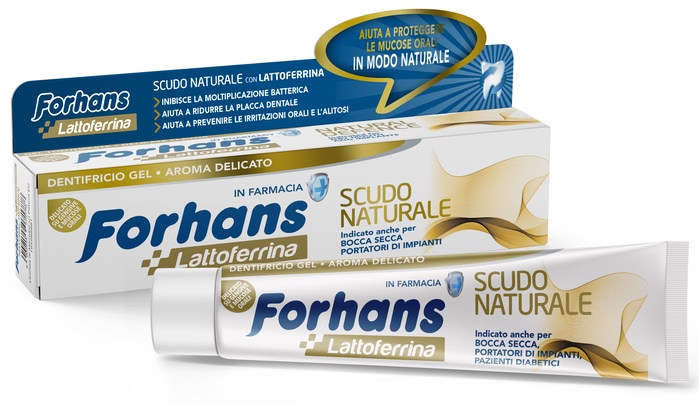 FORHANS DENTIFRICIO SCUDO NATURALE 75 ML - Farmaunclick.it