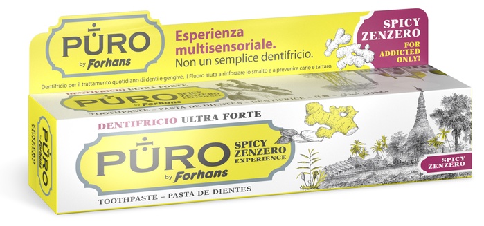 DENTIFRICIO PURO SPICY ZENZERO 75 ML - Farmaunclick.it