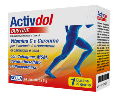 ACTIVDOL CARTILAGINI E ARTICOLAZIONI 14 BUSTINE DA 5 G - Farmaunclick.it