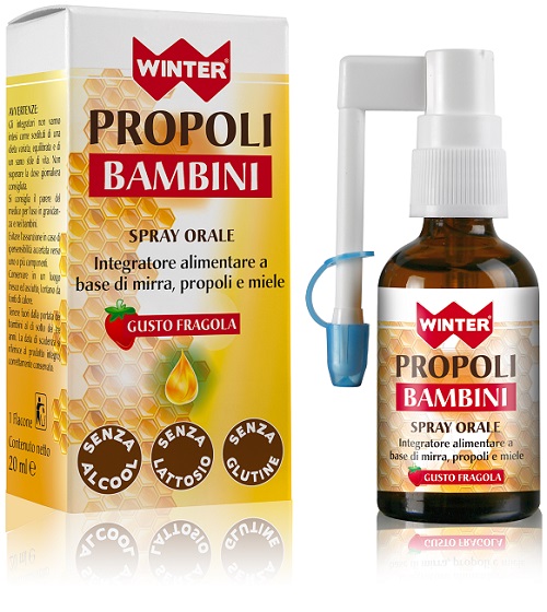 WINTER PROPOLI SPRAY BAMBINI 20 ML - Farmaunclick.it