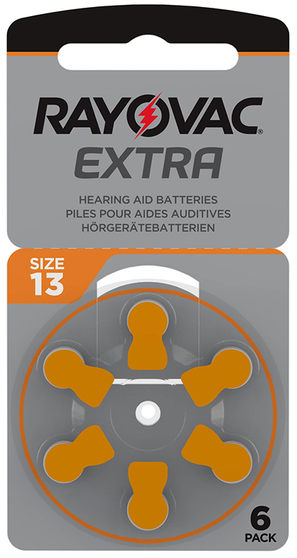 RAYOVAC BATTERIE ZINCO ARIO MODELLO 13 6 PEZZI - Farmaunclick.it