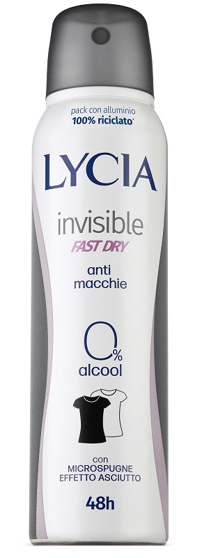 LYCIA SPRAY INVISIBLE FAST DRY 150 ML - Farmaunclick.it