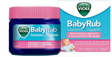 VICKS BABYRUB UNGUENTO 50 G - Farmaunclick.it