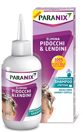 SHAMPOO PARANIX TRATTAMENTO NUOVA FORMULA 200 ML + PETTINE - Farmaunclick.it