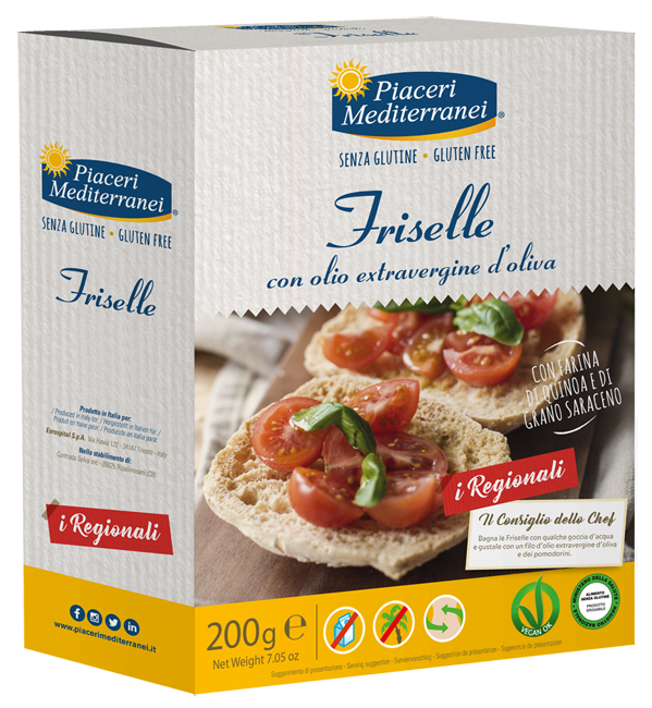 PIACERI MEDITERRANEI FRISELLE 200 G - Farmaunclick.it