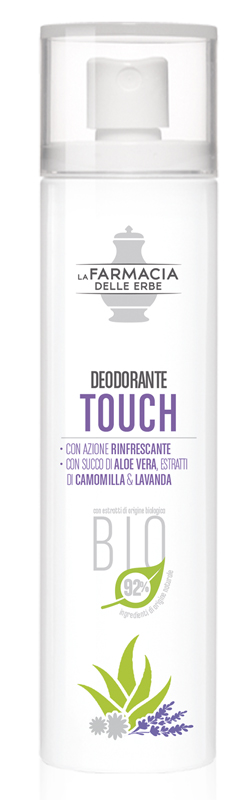 FARMACIA DELLE ERBE DEODORANTE NATURALE TOUCH BIO 100 ML - Farmaunclick.it