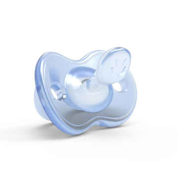 NUVITA ORTOHOSOFT SUCCHIETTO CON TETTARELLA ORTODONTICA BLU - Farmaunclick.it