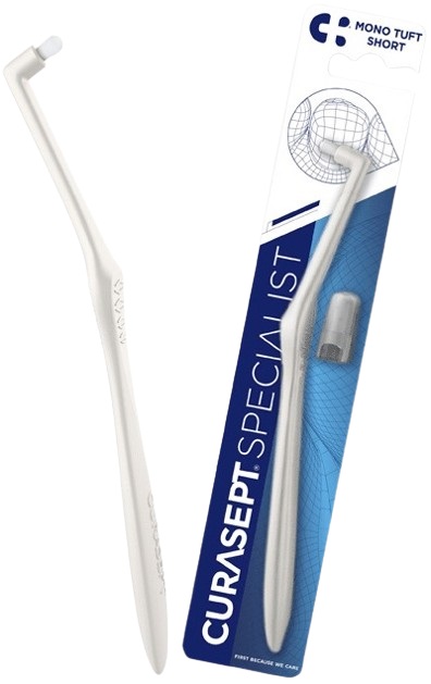 SPAZZOLINO CURASEPT SPECIALIST MONO TUFT SHORT - Farmaunclick.it