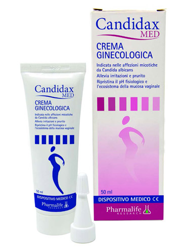 CANDIDAX MED CREMA GINECOLOGICA 50 ML - Farmaunclick.it