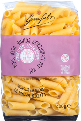 GAROFALO PENNE RIGATE SENZA GLUTINE 400 G - Farmaunclick.it