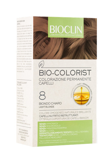 BIOCLIN BIO COLORIST 8 BIONDO CHIARO - Farmaunclick.it