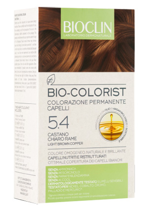 BIOCLIN BIO COLORIST 5,4 CASTANO CHIARO RAME - Farmaunclick.it