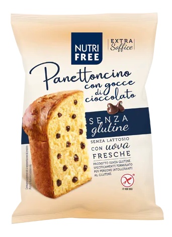 NUTRIFREE PANETTONCINO GOCCE DI CIOCCOLATO 100 G - Farmaunclick.it