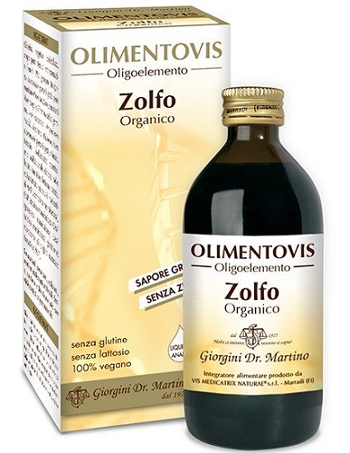 ZOLFO ORGANICO OLIMENTOVIS 200 ML - Farmaunclick.it