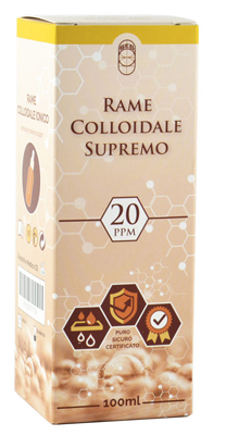 RAME COLLOIDALE SUPREMO 20PPM 100 ML - Farmaunclick.it