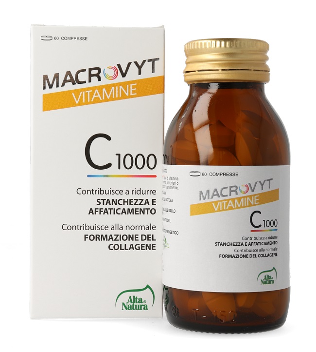 MACROVYT VITAMINA C 1000 FAST & SLOW 30 COMPRESSE - Farmaunclick.it