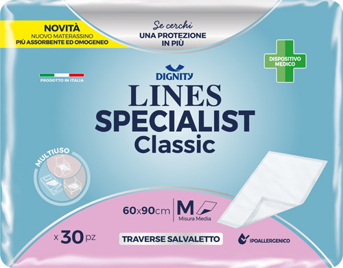 TRAVERSA LINES SPECIALIST CLASSIC 60X90CM TP 30 PEZZI - Farmaunclick.it