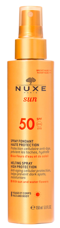 NUXE SUN SPRAY SOLARE VISO E CORPO ALTA PROTEZIONE SPF50 150 ML - Farmaunclick.it