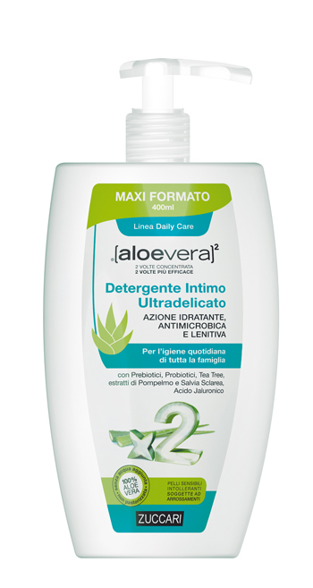 ALOEVERA2 DETERGENTE INTIMO ULTRADELICATO 400 ML - Farmaunclick.it