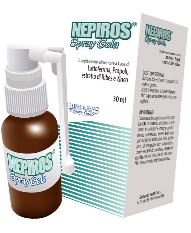 NEPIROS SPRAY GOLA 30 ML NUOVA FORMULA - Farmaunclick.it