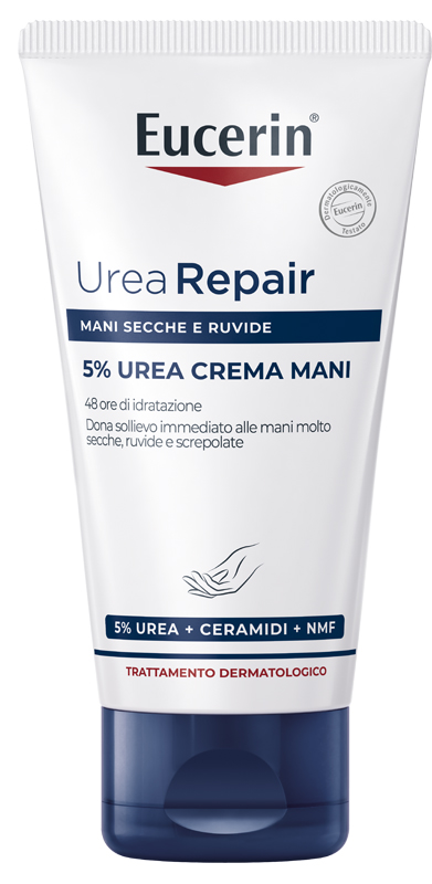 EUCERIN UREAREPAIR CREMA MANI 5% 75 ML - Farmaunclick.it