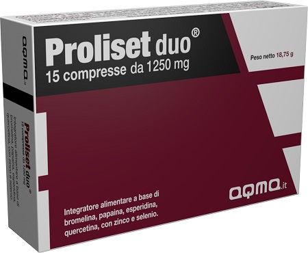 PROLISET DUO 15 COMPRESSE - Farmaunclick.it