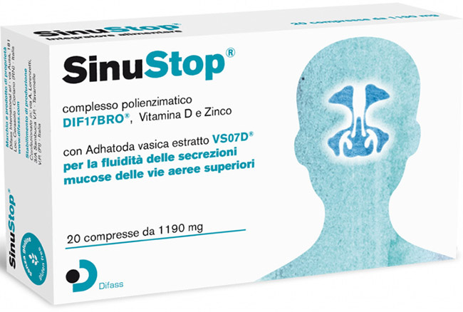 SINUSTOP 20 COMPRESSE DA 1190 MG - Farmaunclick.it