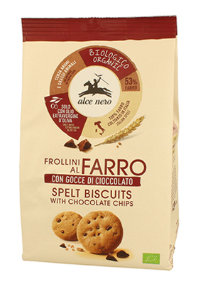 FROLLINO FARRO CON GOCCE CIOCCOLATO BIO - Farmaunclick.it