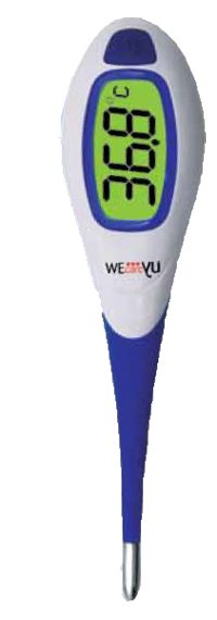 TERMOMETRO FLEX DISPLAY COLORE WECAREYU FEVER FAST 1 PEZZO - Farmaunclick.it
