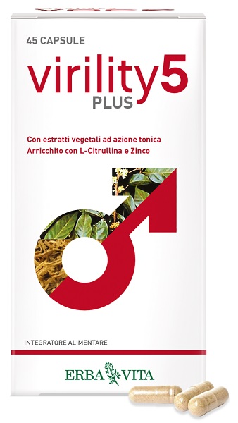 VIRILITY 5 PLUS 45 CAPSULE - Farmaunclick.it
