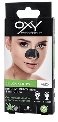 OXY BLACK STRIPS 8 PEZZI - Farmaunclick.it