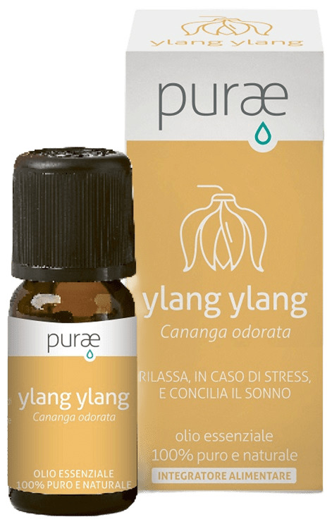 PURAE OLIO ESSENZIALE YLANG YLANG FIORI 10 ML - Farmaunclick.it