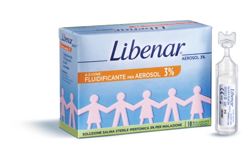 LIBENAR 18 FIALE AEROSOL IPERTONICHE 3% - Farmaunclick.it