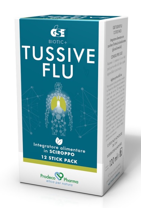 GSE TUSSIVE FLU 12 STICKPACK - Farmaunclick.it