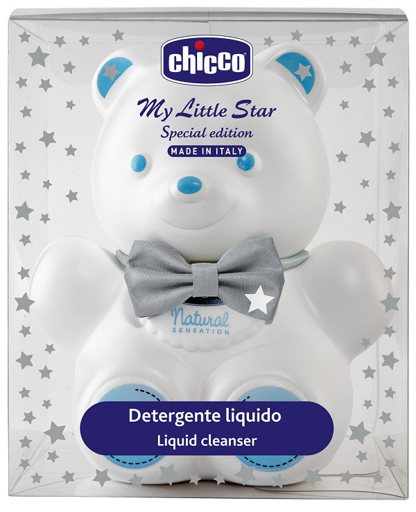 CHICCO COSMETICI NATURAL SENSATION DETERGENTE ORSO STARS - Farmaunclick.it