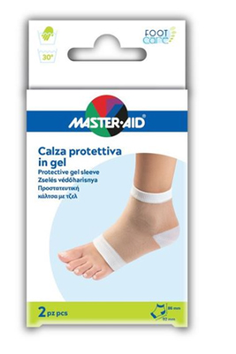 CALZA MASTER-AID CON PROTEZIONE IDRATANTE IN GEL 2 PEZZI - Farmaunclick.it