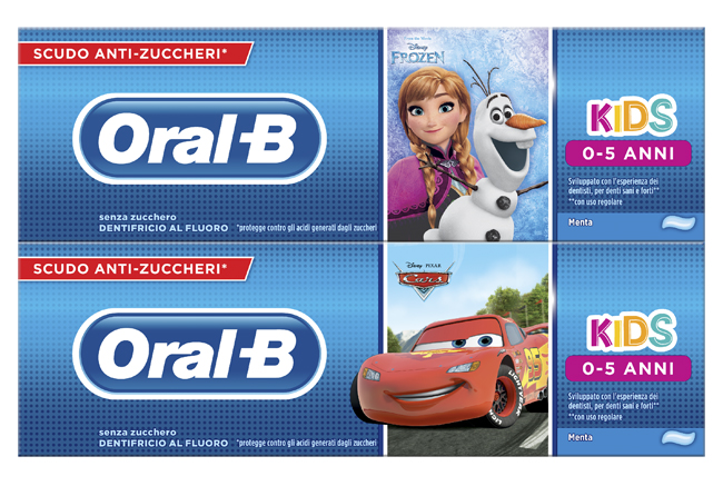 ORALB KIDS DENTIFRICIO FROZEN 0-5 ANNI - Farmaunclick.it
