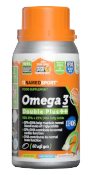OMEGA 3 DOUBLE PLUS++ 60 SOFT GEL - Farmaunclick.it