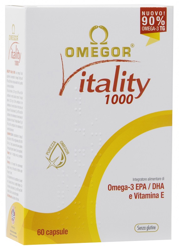 OMEGOR VITALITY 1000 60 CAPSULE MOLLI - Farmaunclick.it